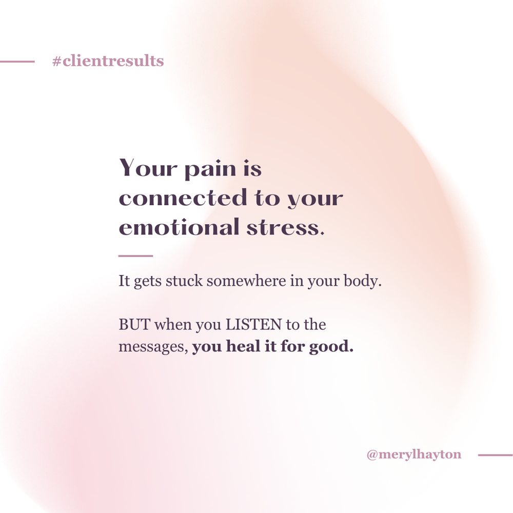 Healing Pain with a Transformational Coach